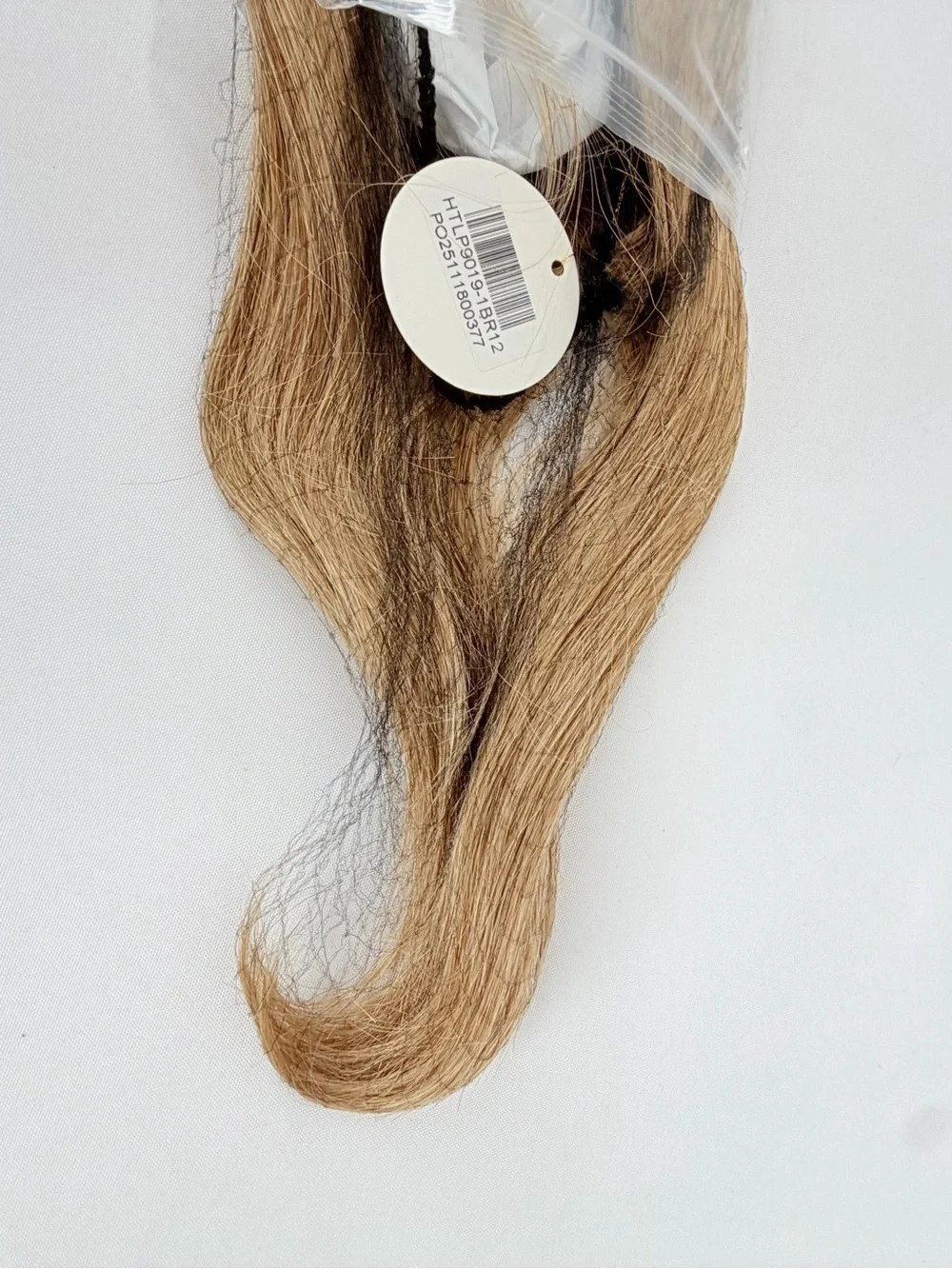Real Human Hair Topper Model HTLP9019-1BR12 Light Brown T4/6/10 NEW